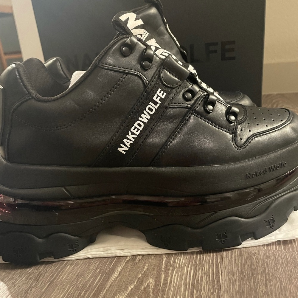 naked wolfe platform sneakers